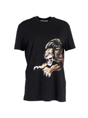 Givenchy Givenchy Lion Print Oversized T